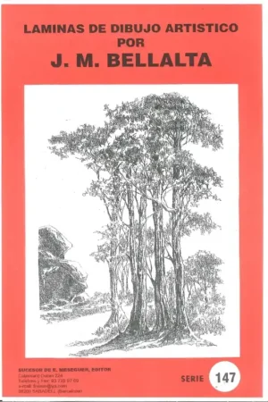 Directo De Fábrica Láminas de dibujo artístico por J.M. Bellalta 147 Paisaje IV