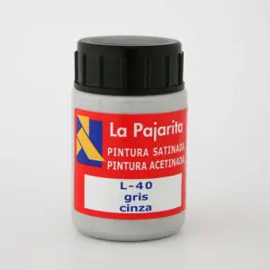 Favorito De Clientes Tempera La Pajarita Gris L-40, 35 ml.