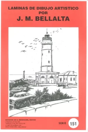 Precio Rebajado Láminas de dibujo artístico por J.M. Bellalta 151 Cantanbria