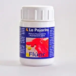 A Buen Precio Tempera La Pajarita Blanco Fluorescente F-00, 35 ml.