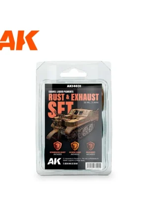 Garantía De Devolución De Dinero RUST & EXHAUST SET – ENAMEL LIQUID PIGMENT – PIGMENTO LÍQUIDO