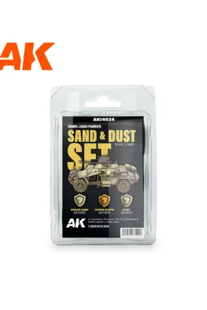 SAND & DUST SET – ENAMEL LIQUID PIGMENT – PIGMENTO LÍQUIDO Rebajas