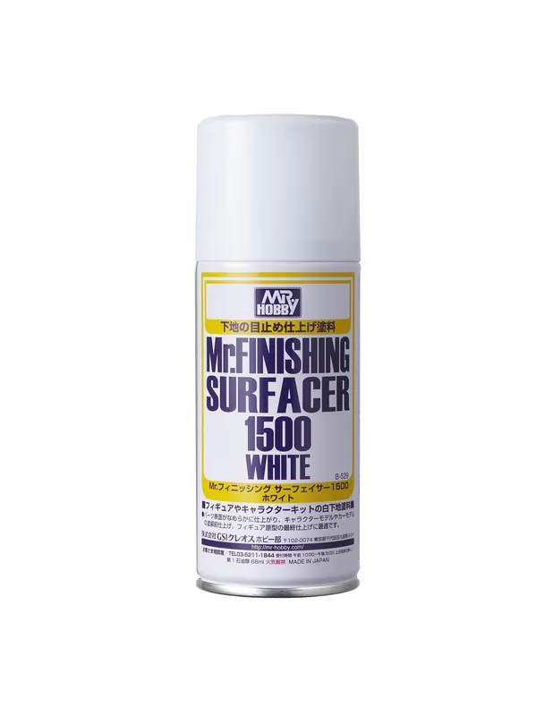 Exclusivo MR. PRIMER SURFACER 1500 SPRAY BLANCO (170 ml)