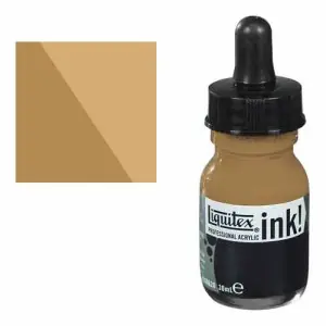 Profesional Tinta Acrilica Liquitex Bronce Rico Iridiscente, 30 ml.