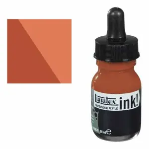 Tinta Acrilica Liquitex Rojo Marte (Oxido Rojo), 30 ml. Oferta