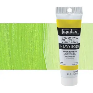 Precio De Oferta Acrílico Liquitex Heavy Body color verde vivo limón (59 ml)