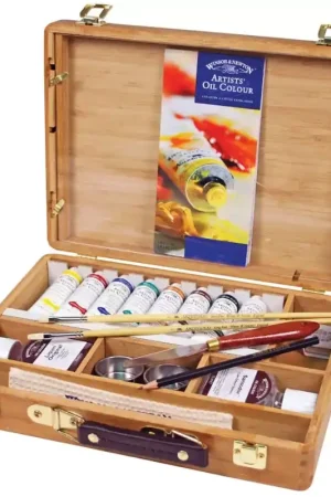 Maletín de bambú de óleo Winsor and Newton Más Vendido