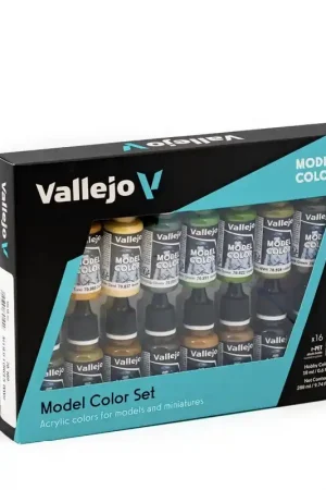 Set 16 pinturas para modelismo 109 Allied Forces WWII Model Color Vallejo 18ml Oferta Especial