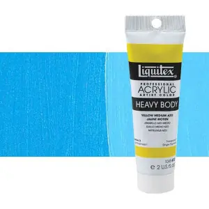 Acrílico Liquitex Heavy Body color azul brillante (59 ml) Nuevo Modelo