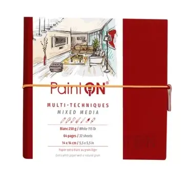 Bloc Paint'On Libro Clairefontaine 14x14cm Oferta Limitada