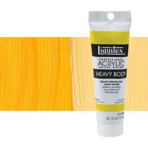 Acrílico Liquitex Heavy Body color amarillo anaranjado Azo (59 ml) Garantía De Devolución De Dinero