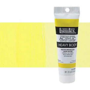Garantía De Devolución De Dinero Acrílico Liquitex Heavy Body color amarillo hansa claro (59 ml)