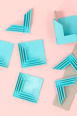 8 Cantoneras para Cartonaje Craftelier Novedad