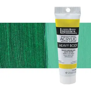 Hecho A Mano Acrílico Liquitex Heavy Body color verde oscuro permanente (59 ml)