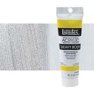 Mayoreo Acrílico Liquitex Heavy Body color plata rica iridiscente (59 ml)