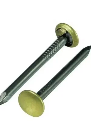 Clavos de acero con cabeza de latón 2cm Blitz Venta Final