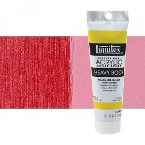 A Buen Precio Acrilico Liquitex Tono Carmesi Alizarina Heavy Body, 59 ml.