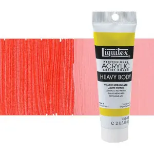 Garantía De Devolución De Dinero Acrílico Liquitex Heavy Body color naranja quinacridona tostado (59 ml)