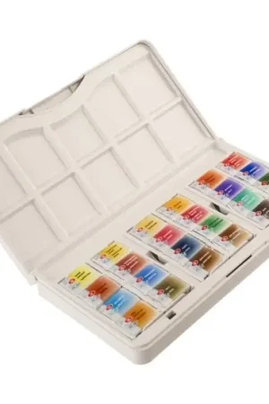 Caja de acuarelas 24 godets White Nights Solo Hoy