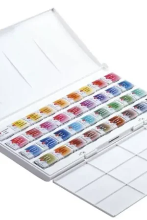 Caja de acuarelas 36 godets White Nights Rebajas