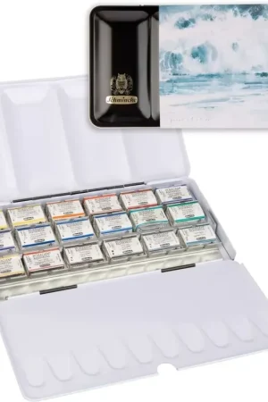 Edición Limitada Caja de metal 18 godets de acuarela Edición Especial Horadam Schmincke