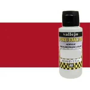 Premium acrilico Vallejo Rojo Vivo opaco 60 ml. Edición Limitada