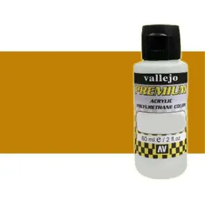 Premium acrilico Vallejo Ocre Amarillo opaco 60 ml. Mayoreo