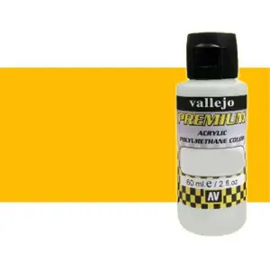 Premium acrilico Vallejo Amarillo Dorado fluo 60 ml. Entrega Rápida