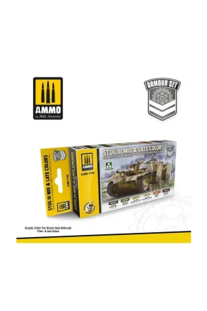 Precio De Oferta STUG III MID & LATE COLORS 1944 TO 1945 SET