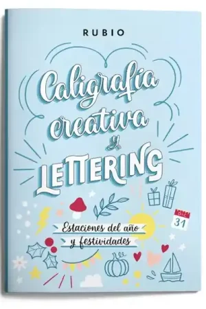 Auténtico Caligrafía creativa y Lettering Estaciones año y festividades