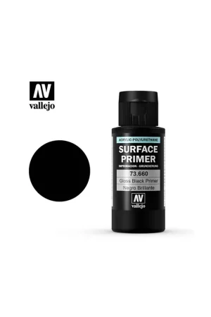 Negro brillante imprimación 60 ml. Precio De Oferta