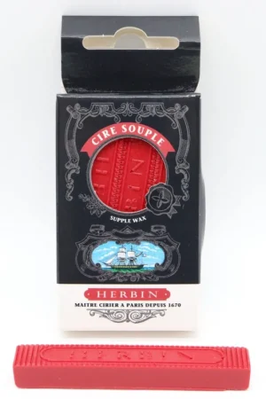 Set de 4 barras de lacre flexible Rojo Herbin Original