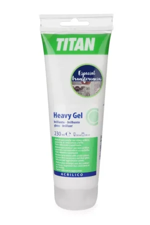 Heavy Gel Brillante Titan Arts 230ml Precio Reducido