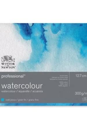 Oferta Especial Bloc de acuarela en espiral grano fino Winsor and Newton 300g /m² 13x18cm