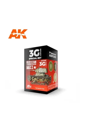 WWII RUSSIAN STANDARD COLORS Hecho A Mano