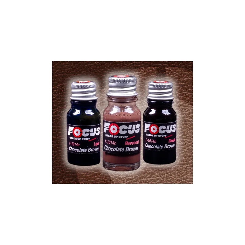 Chocolate Brown Leather Focus Paint Set F-1014 Gran Oferta