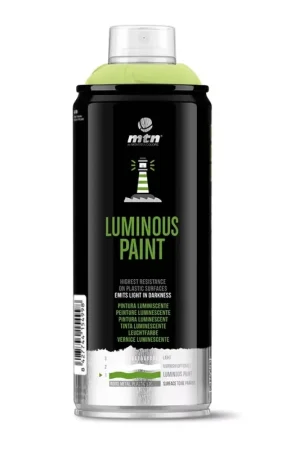 Spray Aerosol Pintura Luminiscente 400ml MTN 400ml Original
