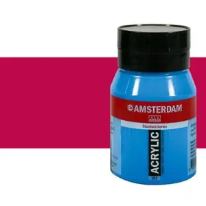 Súper Precio Acrílico Amsterdam n. 366 color rosa quinacridona (500 ml)