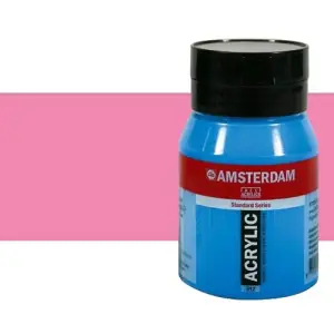 Descuento Acrílico Amsterdam n. 385 color rosa quinacridona claro (500 ml)