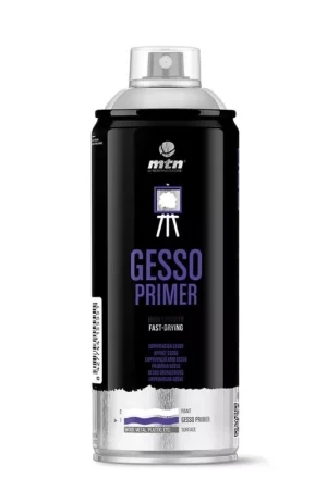 Spray Aerosol Imprimación gesso en MTN 400ml Garantía De Devolución De Dinero