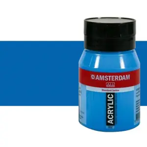 Nueva Colección Acrílico Amsterdam n. 570 color azul ftalocianina (500 ml)