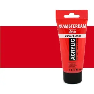Acrílico Amsterdam n. 396 color rojo naftol medio (250 ml) Comprar En Línea