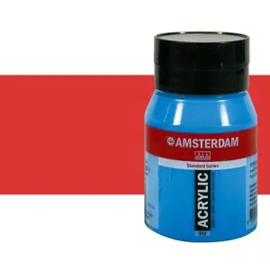 Acrílico Amsterdam n. 398 color rojo naftol claro (500 ml) Liquidación