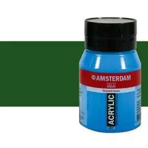 Acrílico Amsterdam n. 623 color verde vejiga (500 ml) Oferta De Temporada