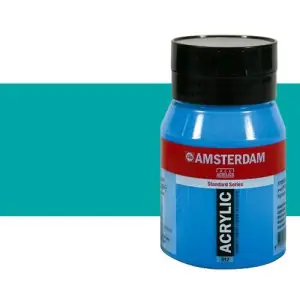 Acrílico Amsterdam n. 661 color verde turquesa (500 ml) Profesional