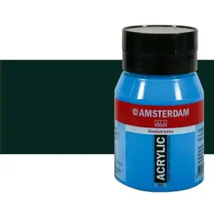 Exclusivo Acrílico Amsterdam n. 735 color negro óxido (500 ml)