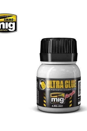 ULTRA-GLUE - PARA FOTOGRABADOS, PIEZAS TRANSPARENTES, PAPEL Y MÁS Promoción