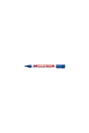 MARCADOR PERMANENTE BOLSILLO PUNTA REDONDA AZUL EDDING 400-03 Oferta
