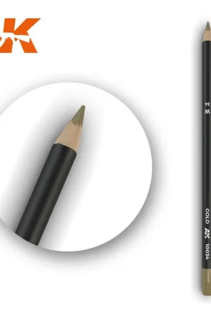Envío Internacional Watercolor Pencil Gold