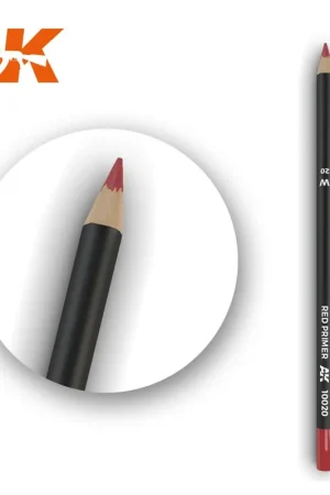 Watercolor Pencil Red Primer Compra Hoy